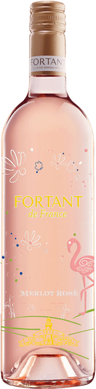 12,95 € 送料無料 | ロゼワイン Fortant de France Serigrafiert Rosé — ロゼ I.G.P. Vin de Pays d'Oc
