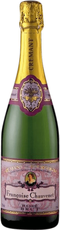 19,95 € | Vin Mousseux Rosé Francoise Chauvenet Brut Rosé A.O.C. Crémant de Bourgogne Bourgogne France Pinot Noir 75 cl