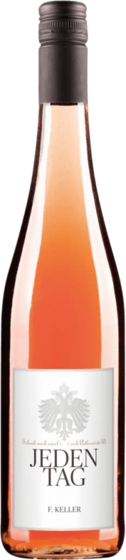 12,95 € | Vino Rosato Franz Keller Jedentag Saignée Trocken — Secco Rosé — Rosato I.G. Baden Baden Germania 75 cl