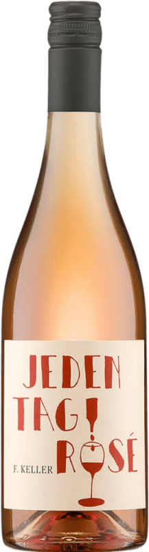Envio grátis | Vinho Rosé Franz Keller Jedentag Trocken — Seco Rosé de Saignée — Rosé de Sangria I.G. Baden Baden Alemanha 75 cl