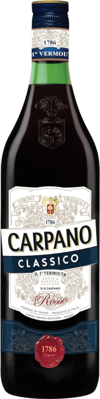 Envoi gratuit | Vermouth Fratelli Branca Carpano Classico Italie 75 cl