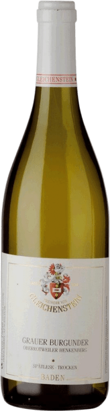 Envío gratis | Vino blanco Freiherr von Gleichenstein Oberrotweiler Henkenberg mit Prädikat Seco I.G. Baden Baden Alemania Pinot Gris 75 cl