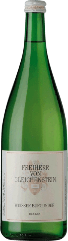 Spedizione Gratuita | Spumante Bianco Freiherr von Gleichenstein Trocken — Secco I.G. Baden Baden Germania Pinot Bianco 1 L