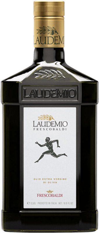 Spedizione Gratuita | Olio d'Oliva Marchesi de' Frescobaldi Laudemio EVO Extra Vergine Italia Bottiglia Medium 50 cl
