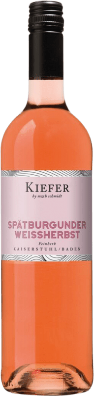 Free Shipping | Rosé wine Friedrich Kiefer Eichstetter Herrenbuck Weissherbst Dry I.G. Baden Baden Germany Pinot Black 75 cl