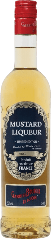 Kostenloser Versand | Liköre Gabriel Boudier Mustard Dijon Frankreich Medium Flasche 50 cl