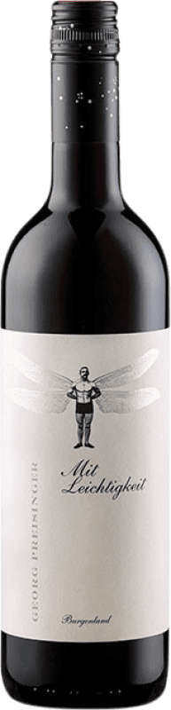 Free Shipping | Red wine Georg und Katharina Preisinger Mit Leichtigkeit Rotwein I.G. Burgenland Burgenland Austria Nebbiolo, Blaufränkisch, Saint Laurent 75 cl