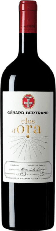 Kostenloser Versand | Rotwein Gérard Bertrand Clos d'Ora A.O.C. Minervois Frankreich Syrah, Grenache, Carignan, Mourvèdre Jeroboam-Doppelmagnum Flasche 3 L