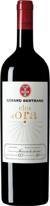 1 506,95 € Kostenloser Versand | Rotwein Gérard Bertrand Clos d'Ora A.O.C. Minervois Jeroboam-Doppelmagnum Flasche 3 L