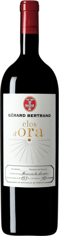 644,95 € Envío gratis | Vino tinto Gérard Bertrand Clos d'Ora A.O.C. Minervois Botella Magnum 1,5 L