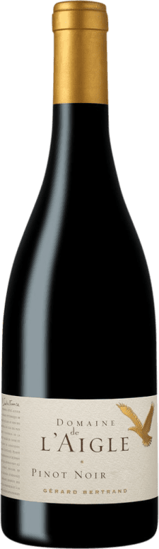 Free Shipping | Red wine Gérard Bertrand Domaine de l'Aigle France Pinot Black 75 cl