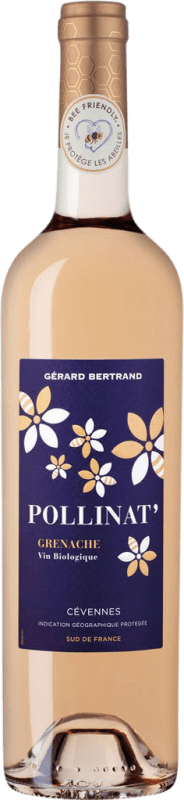 Free Shipping | Rosé wine Gérard Bertrand Pollinat France Grenache 75 cl