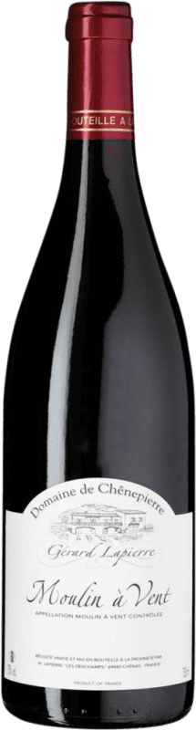 Kostenloser Versand | Rotwein Gérard Lapierre. Domaine de Chênepierre A.O.C. Moulin à Vent Beaujolais Frankreich Gamay 75 cl
