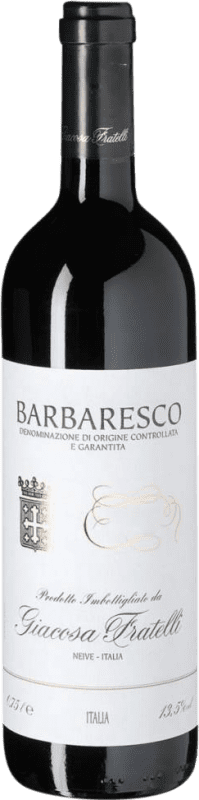 免费送货 | 红酒 Giacosa Fratelli D.O.C.G. Barbaresco 皮埃蒙特 意大利 Nebbiolo 75 cl