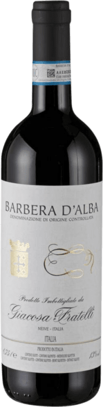 13,95 € | Красное вино Giacosa Fratelli D.O.C. Barbera d'Alba Пьемонте Италия Barbera 75 cl