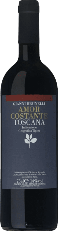 Free Shipping | Red wine Gianni Brunelli Amor Constante I.G.T. Toscana Tuscany Italy 75 cl