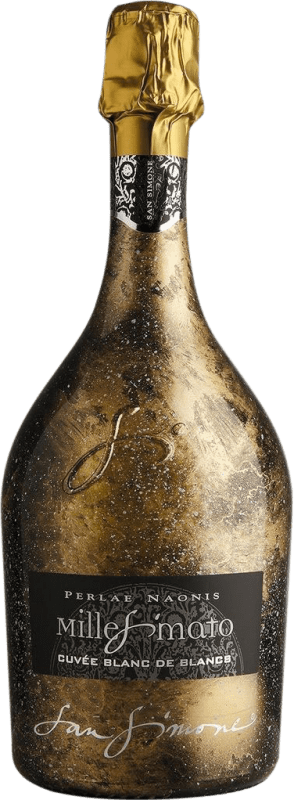 Бесплатная доставка | Белое игристое Gino Brisotto Millesimato Cuvée Blanc de Blancs Galaxy брют Фриули-Венеция-Джулия Италия Chardonnay, Glera 75 cl