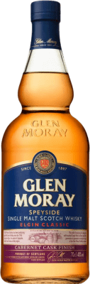 威士忌单一麦芽威士忌 Glen Moray Cabernet Finish 70 cl