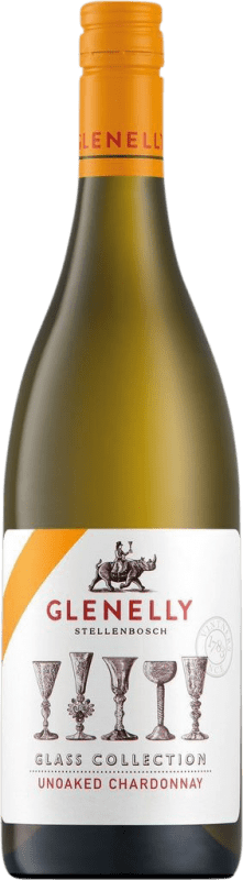 送料無料 | 白ワイン Glenelly Glass Collection Unoaked I.G. Stellenbosch ステレンボッシュ 南アフリカ Chardonnay 75 cl