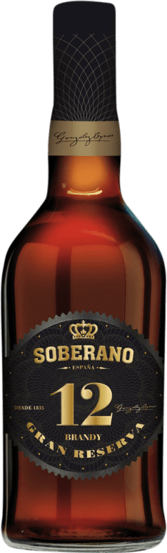 送料無料 | 強化ワイン González Byass Soberano Solera 予約 D.O. Jerez-Xérès-Sherry アンダルシア スペイン Airén 12 年 70 cl