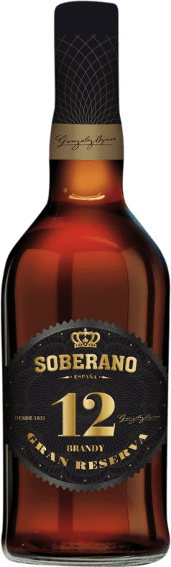 18,95 € | Vino Liquoroso González Byass Soberano Solera Riserva D.O. Jerez-Xérès-Sherry Andalusia Spagna Airén 12 Anni 70 cl