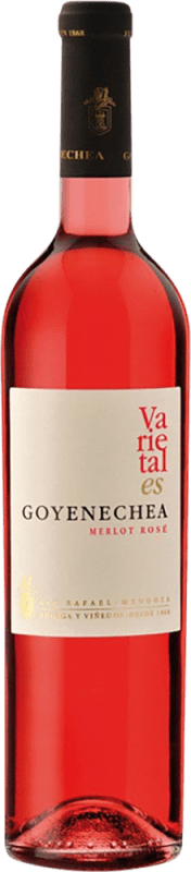 Бесплатная доставка | Розовое вино Goyenechea Rosé D.O.C. San Rafael Аргентина Merlot 75 cl