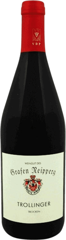 Envoi gratuit | Vin rouge Graf Neipperg Rotwein Demi-Sec Demi-Sucré I.G. Baden Baden-Württemberg Allemagne Schiava 75 cl