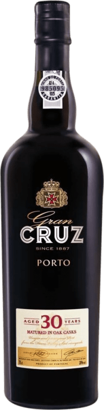 Бесплатная доставка | Креплёное вино Gran Cruz I.G. Porto порто Португалия 30 Лет 75 cl