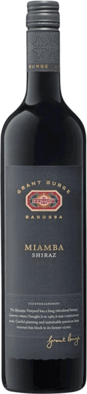 Free Shipping | Red wine Grant Burge Miamba Shiraz I.G. Barossa Valley Southern Australia Australia Syrah 75 cl