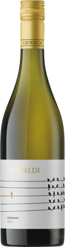 Envoi gratuit | Vin blanc Griwaldi D.O.C. Bianco di Custoza Venecia Italie Trebbiano, Garganega, Cortese 75 cl