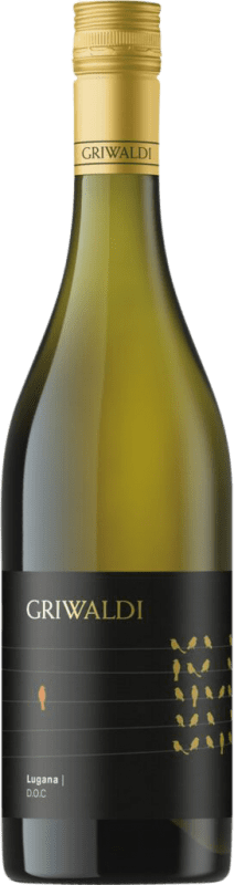 16,95 € | Белое вино Griwaldi D.O.C. Lugana Ломбардии Италия Trebbiano di Lugana 75 cl