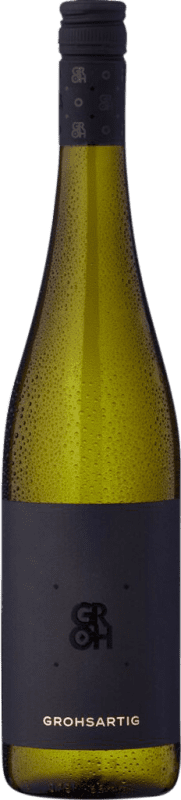 Бесплатная доставка | Белое вино Groh Grohsartig сухой Q.b.A. Rheinhessen Rheinhessen Германия Chardonnay, Pinot White 75 cl