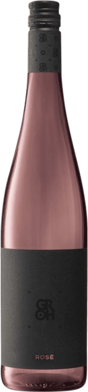 Free Shipping | Rosé wine Groh Rosé Dry Q.b.A. Rheinhessen Rheinhessen Germany Merlot, Pinot Black, Portugieser, Dornfelder 75 cl