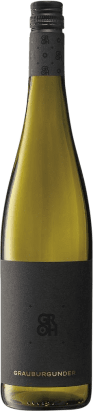 Бесплатная доставка | Белое вино Groh сухой Q.b.A. Rheinhessen Rheinhessen Германия Pinot Grey 75 cl