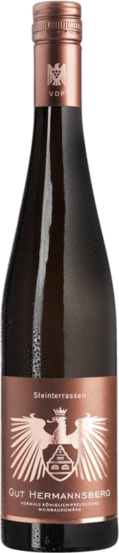 Бесплатная доставка | Белое вино Gut Hermannsberg Steinterrassen Trocken — Сухое Q.b.A. Nahe Nahe Германия Riesling — Рислинг 75 cl