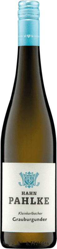 送料無料 | 白ワイン Hahn Pahlke Kleinkarlbacher ドライ V.D.P. Ortswein Pfälz ドイツ Pinot Grey 75 cl アルコールなし