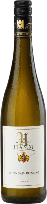 Envoi gratuit | Vin blanc Hamm Sec Q.b.A. Rheingau Rheingau Allemagne Riesling 75 cl