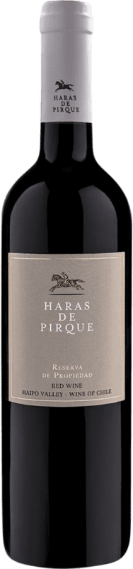 12,95 € | Vino rosso Viña Haras de Pirque Reserva de Propiedad Riserva I.G. Valle del Maipo Santiago de Chile Chile Cabernet Sauvignon, Cabernet Franc, Carmenère 75 cl