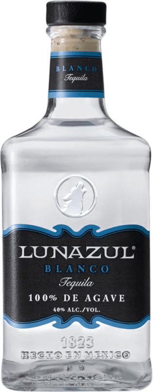 Free Shipping | Tequila Heaven Hill Lunazul Blanco Mexico 70 cl