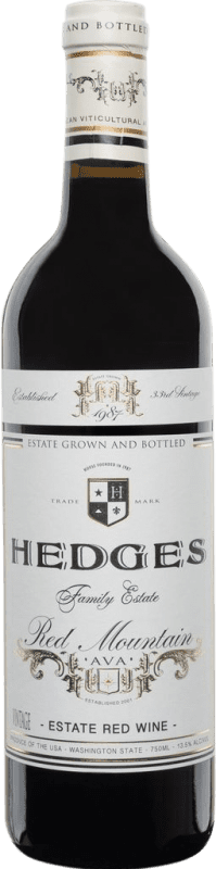 Free Shipping | Red Wine Hedges Red Mountain Blend Washington United States Merlot, Syrah — Shiraz, Cabernet Sauvignon 75 cl