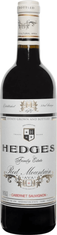 Бесплатная доставка | Красное вино Hedges Red Mountain Washington Соединенные Штаты Cabernet Sauvignon, Cabernet Franc, Nebbiolo 75 cl