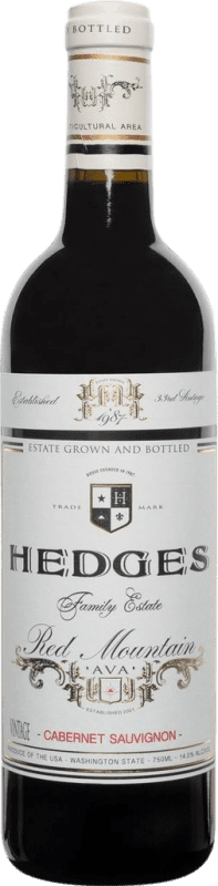 Бесплатная доставка | Красное вино Hedges Red Mountain Washington Соединенные Штаты Cabernet Sauvignon — Каберне Совиньон, Cabernet Franc — Каберне Фран, Nebbiolo — Неббиоло 75 cl