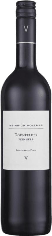 Free Shipping | Red wine Heinrich Vollmer Semi-Dry Semi-Sweet Q.b.A. Pfälz Pfälz Germany Dornfelder 75 cl