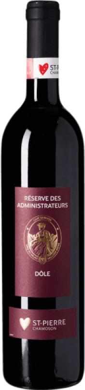 Бесплатная доставка | Красное вино Henri Badoux Dôle du Valais Réserve des Administrateurs A.O.C. Vaud Waadt Швейцария Pinot Black, Gamay 75 cl