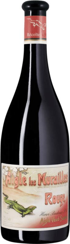 Бесплатная доставка | Красное вино Henri Badoux Aigle Les Murailles Rouge A.O.C. Chablais Waadt Швейцария Pinot Black 75 cl