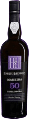 403,95 € | Fortified wine H&H Henriques & Henriques Finest I.G. Madeira Madeira Portugal Tinta Negra 50 Years Medium Bottle 50 cl