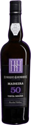 466,95 € | Vino Generoso Fortificado H&H Henriques & Henriques Finest I.G. Madeira Madeira Portugal Tinta Negra 50 Años Botella Medium 50 cl