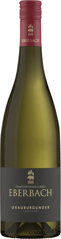 Kostenloser Versand | Weißwein Eberbach Deutschland Pinot Gris — Grauburgunder 75 cl