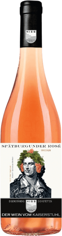 Kostenloser Versand | Roséwein Hiss Eichstetter Herrenbuck Rosé Baden Deutschland Spätburgunder 75 cl