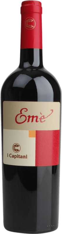 Envio grátis | Vinho Tinto I Capitani Emé I.G.T. Campania Campania Itália Merlot, Sangiovese, Aglianico 75 cl Envio grátis | Vinho Tinto I Capitani Emé I.G.T. Campania Campania Itália Merlot, Sangiovese, Aglianico 75 cl